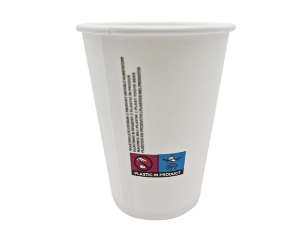 50 Stk. Coffee to go Becher Kaffeebecher 300 ml 12 oz weiß